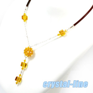 hub-elong-naszyjnik-crystal-line-sunflower